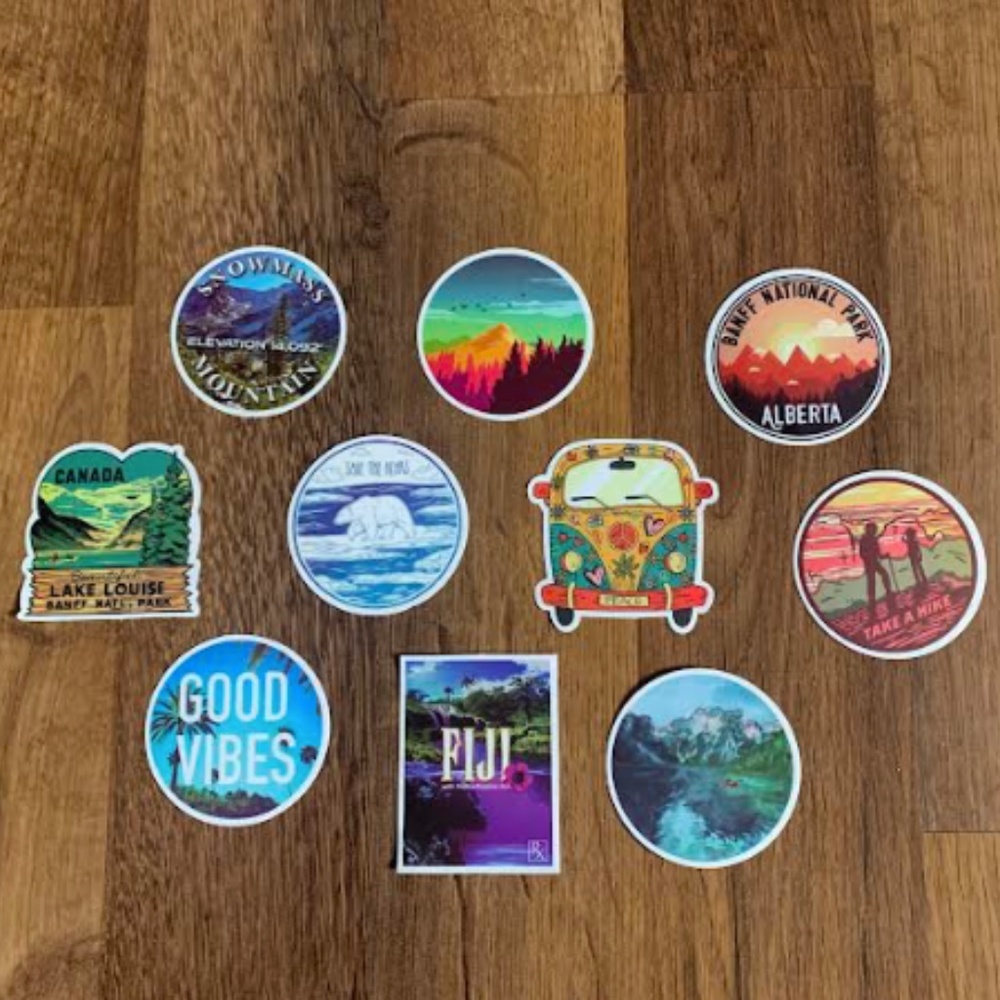 10 Outdoor Stickers
